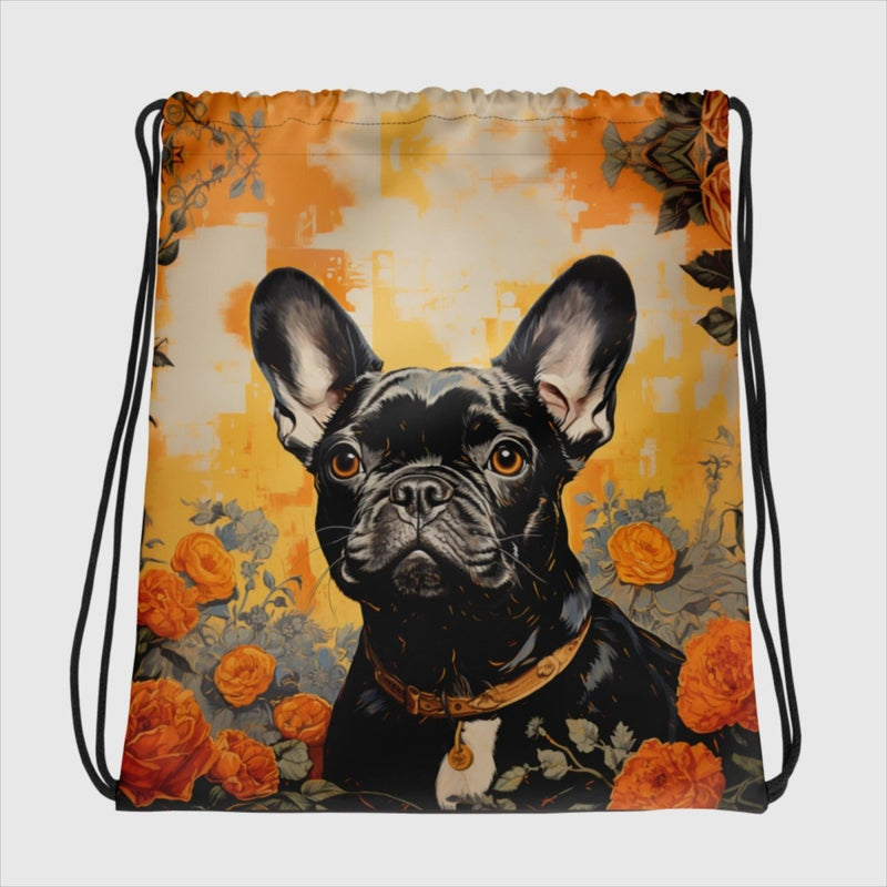 Autumn Frenchie String Bag - Funny Nikko