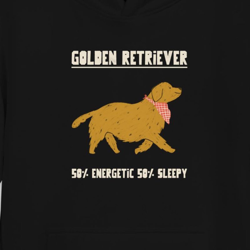 Golden Retriever Hoodie for Women - Funny Nikko