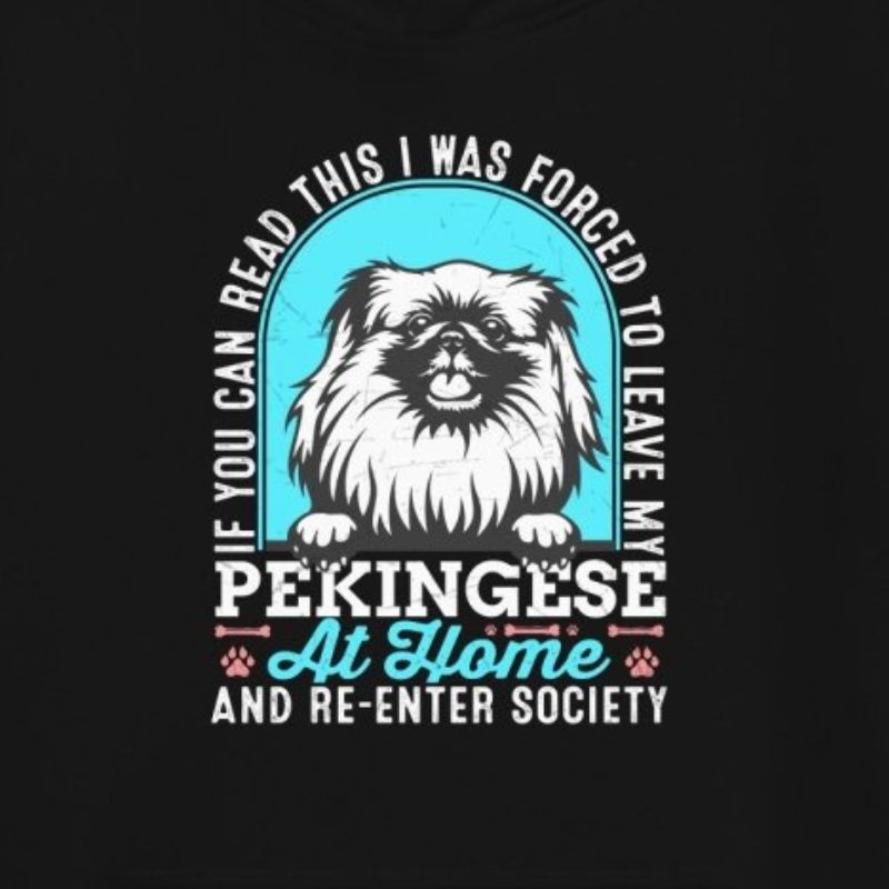 Life with my Pekingese Hoodie for Women - Funny Nikko