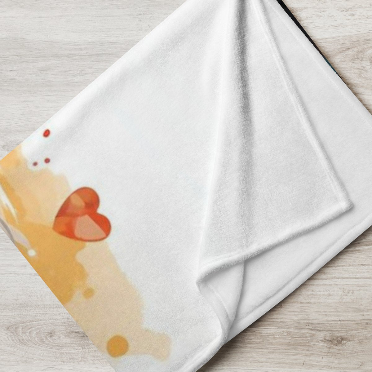 Shih Tzu Love Splashes Throw Blanket - Funny Nikko