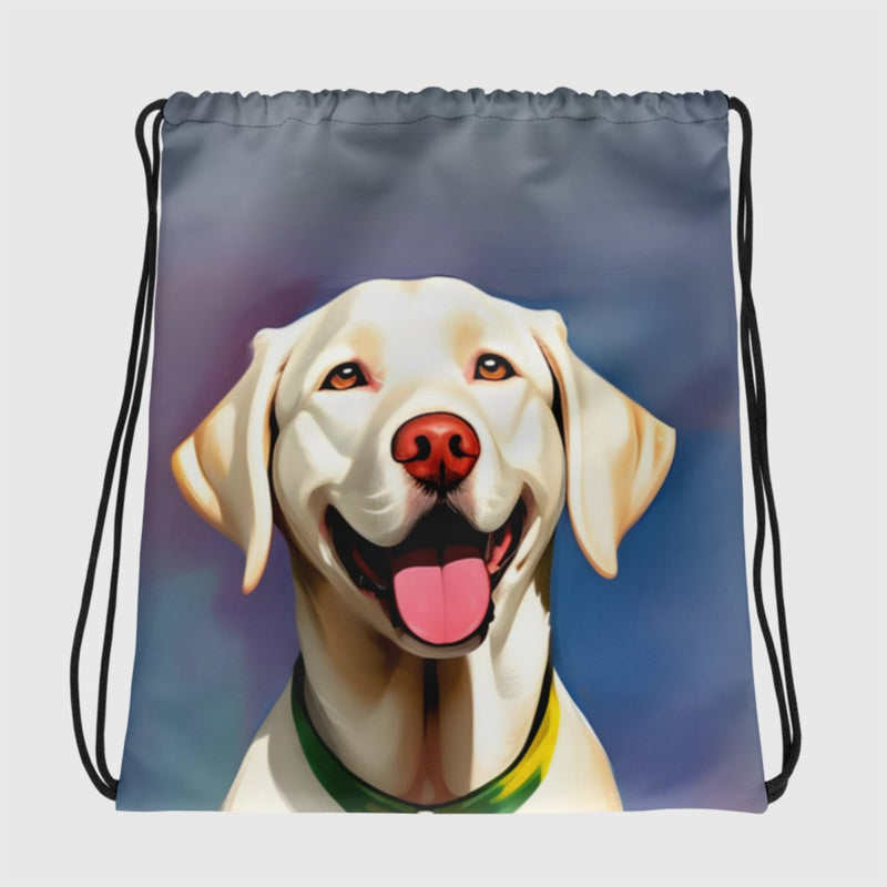 Smiling Labrador String Bag - Funny Nikko