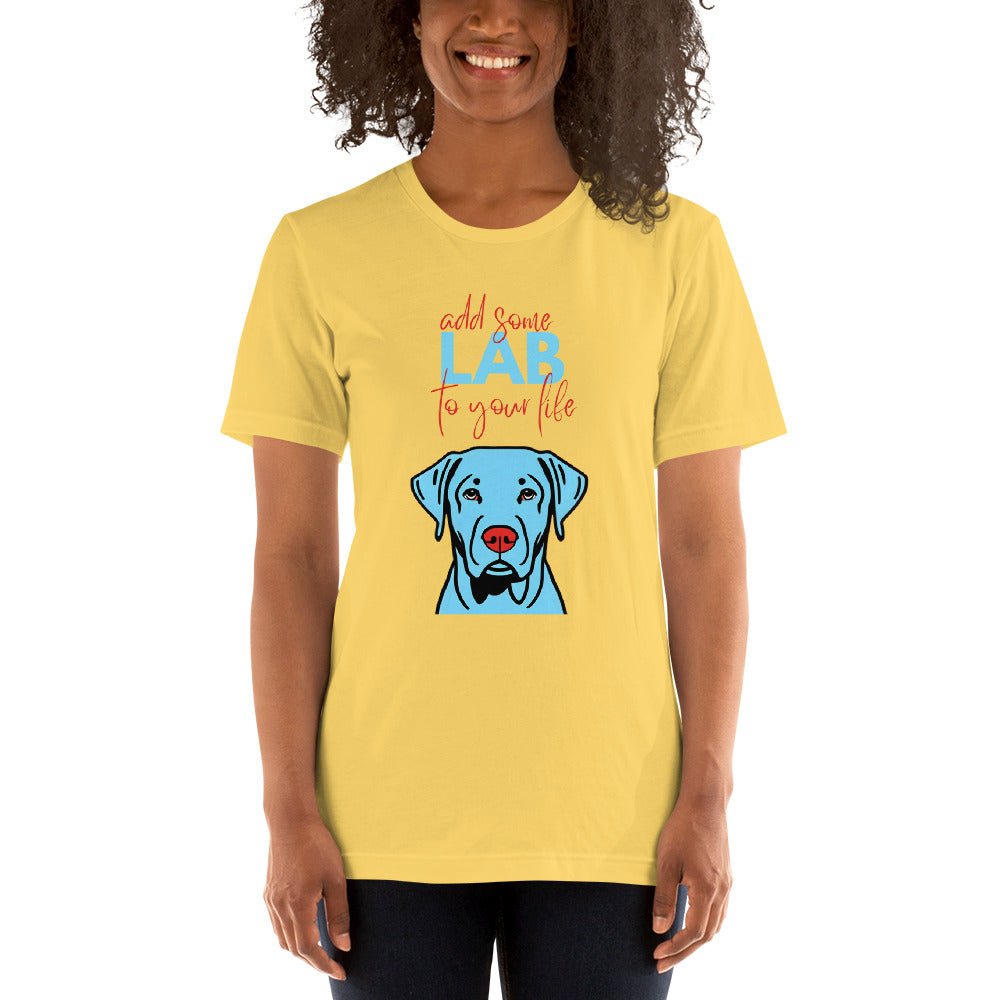 Add Some Lab Tee - Funny Nikko