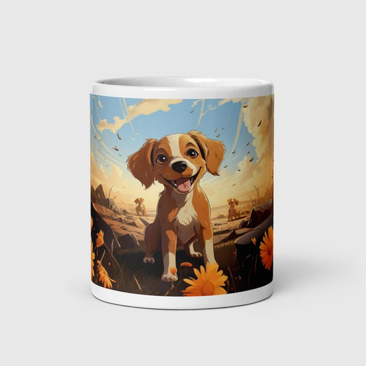 Beagle & Sunshines Mug - Funny Nikko