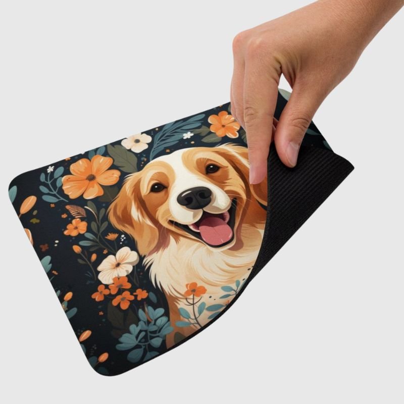 Boho Labrador Mouse Pad - Funny Nikko