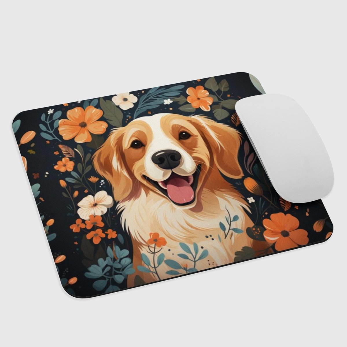 Boho Labrador Mouse Pad - Funny Nikko