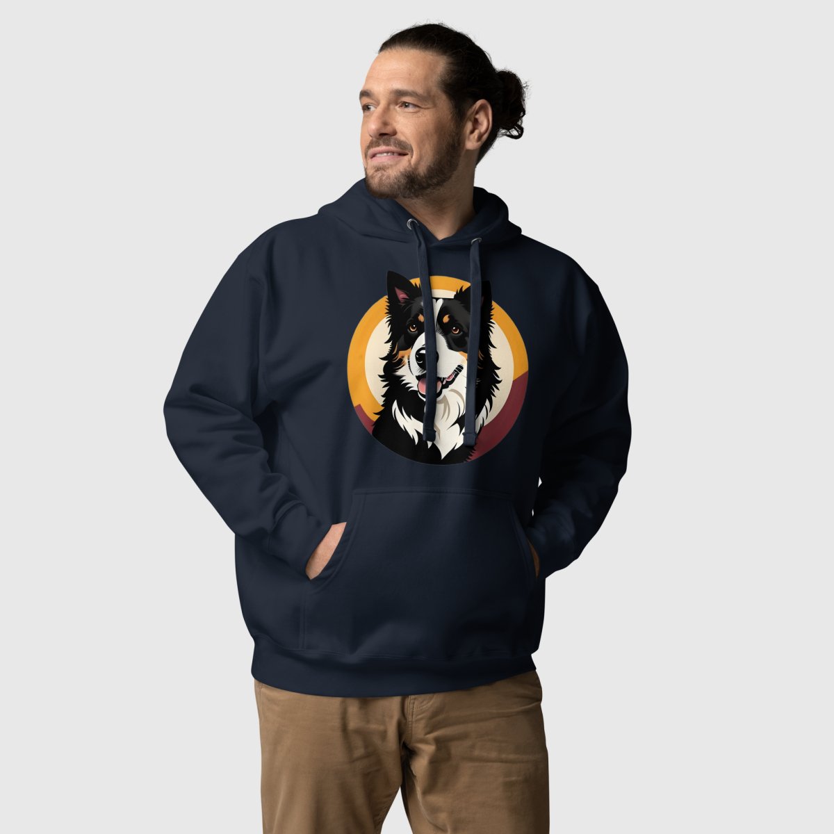 Border Beauty Man Hoodie - Funny Nikko