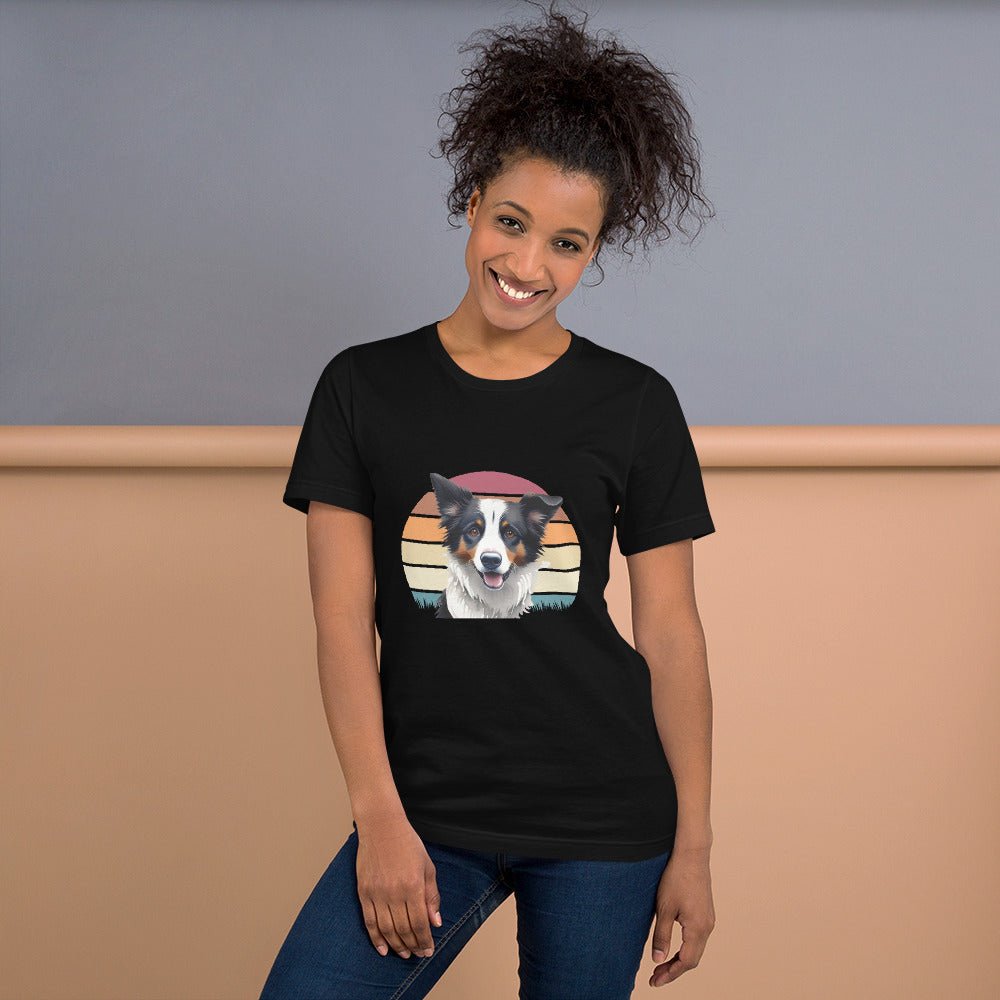 Border Collie Tee - Funny Nikko