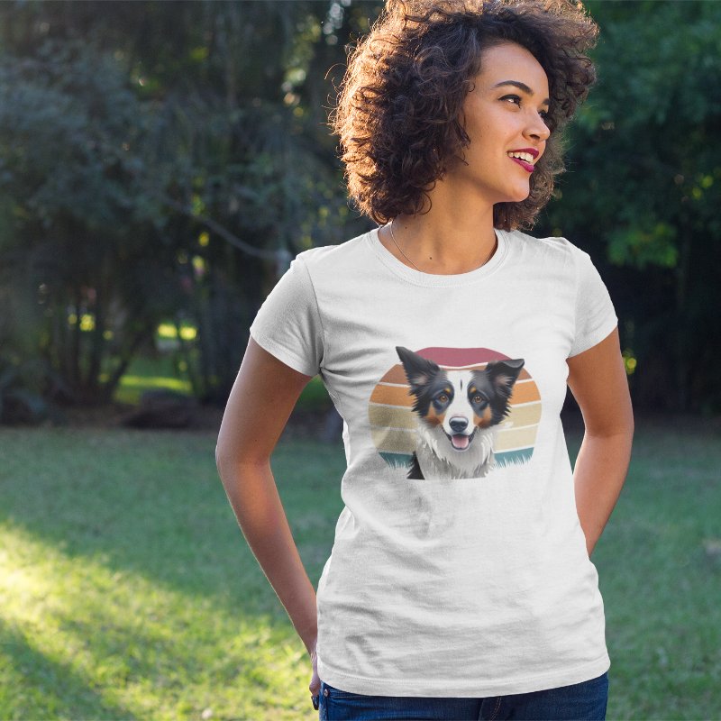 Border Collie Tee - Funny Nikko