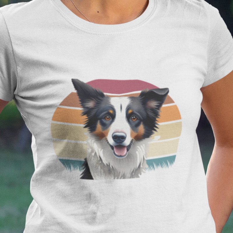 Border Collie Tee - Funny Nikko