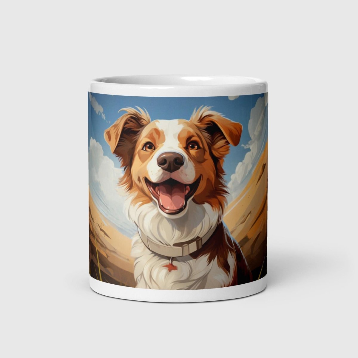 Border Morning Mug - Funny Nikko