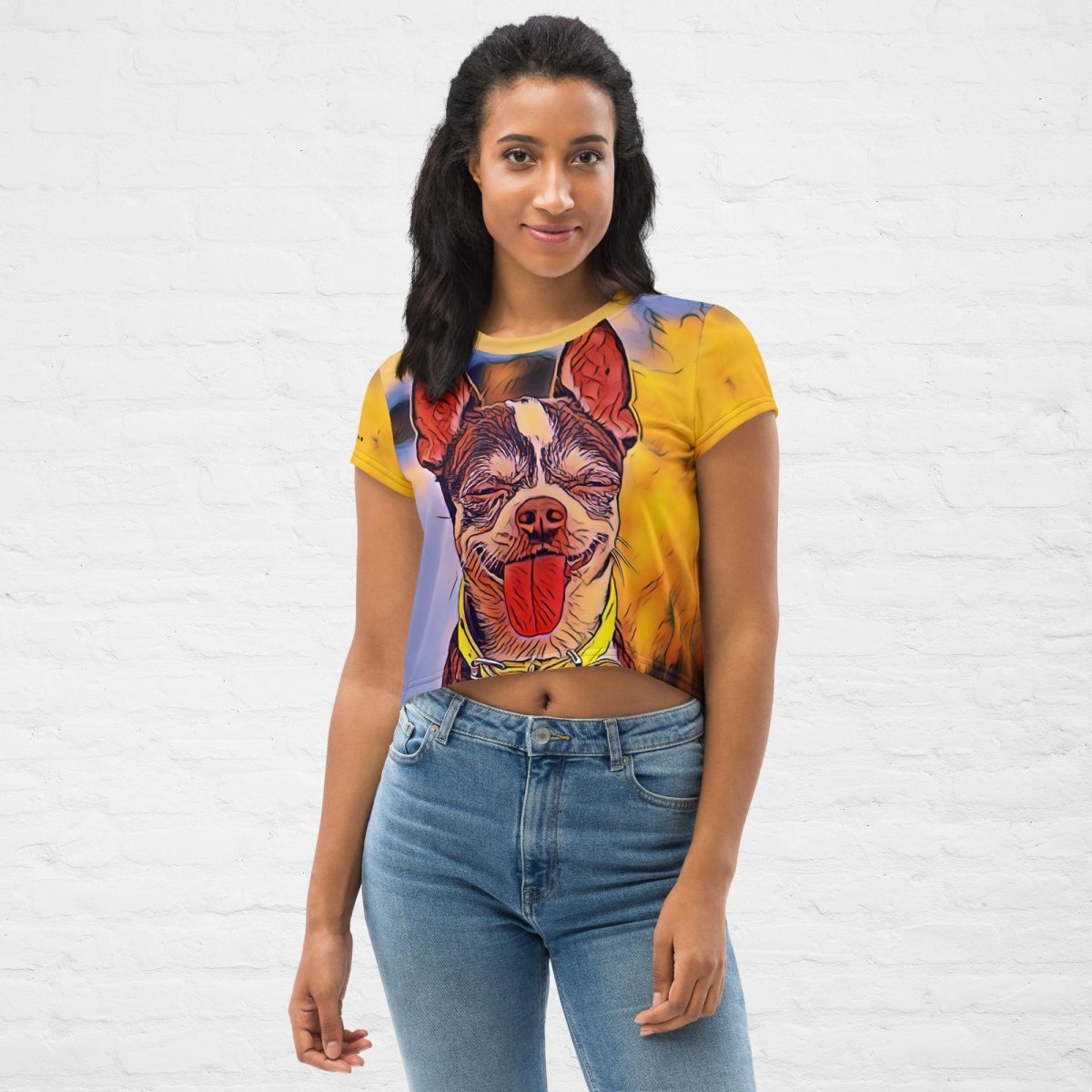 Cheeky Chih Crop Top - Funny Nikko