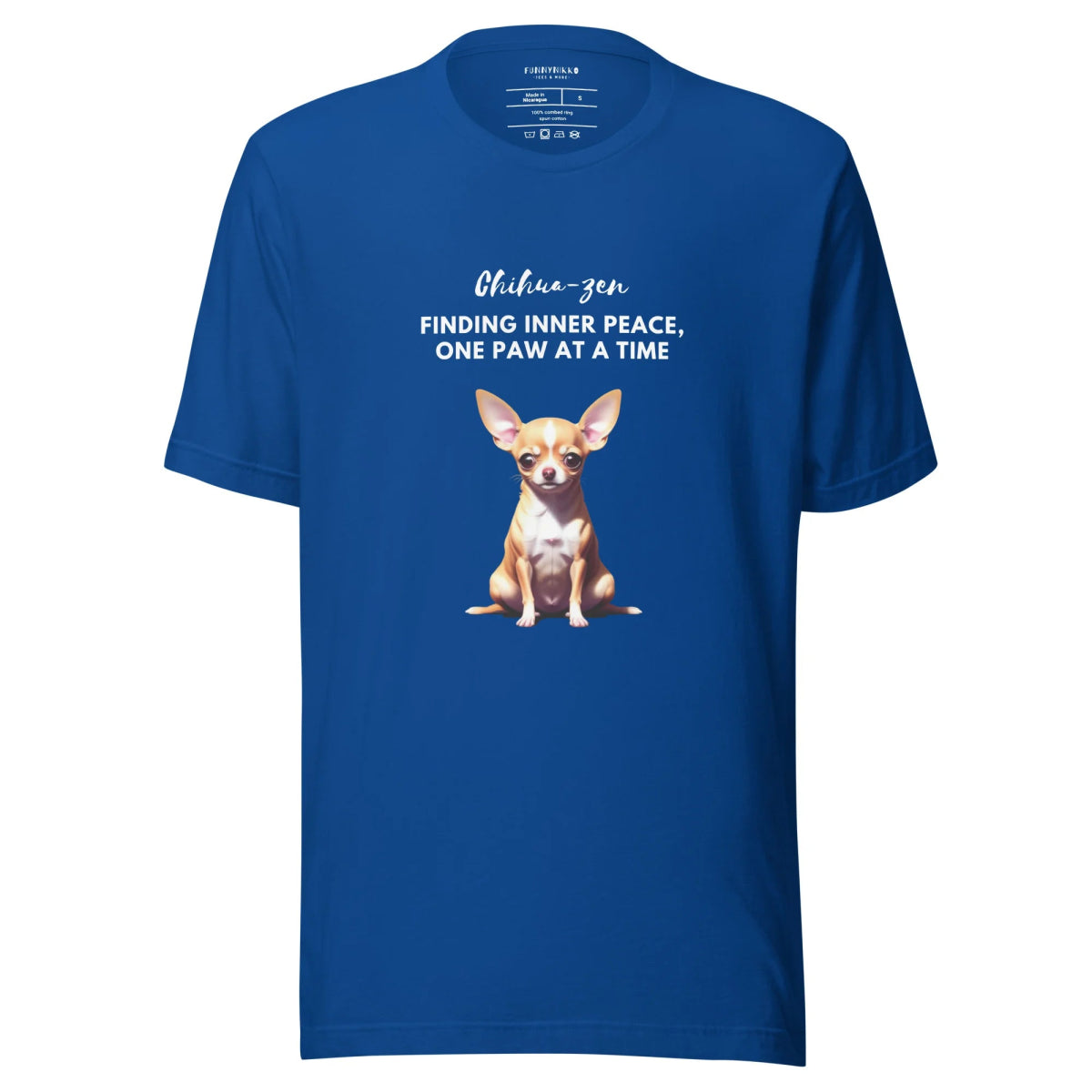 Chihua-Zen Staple T-Shirt - Funny Nikko