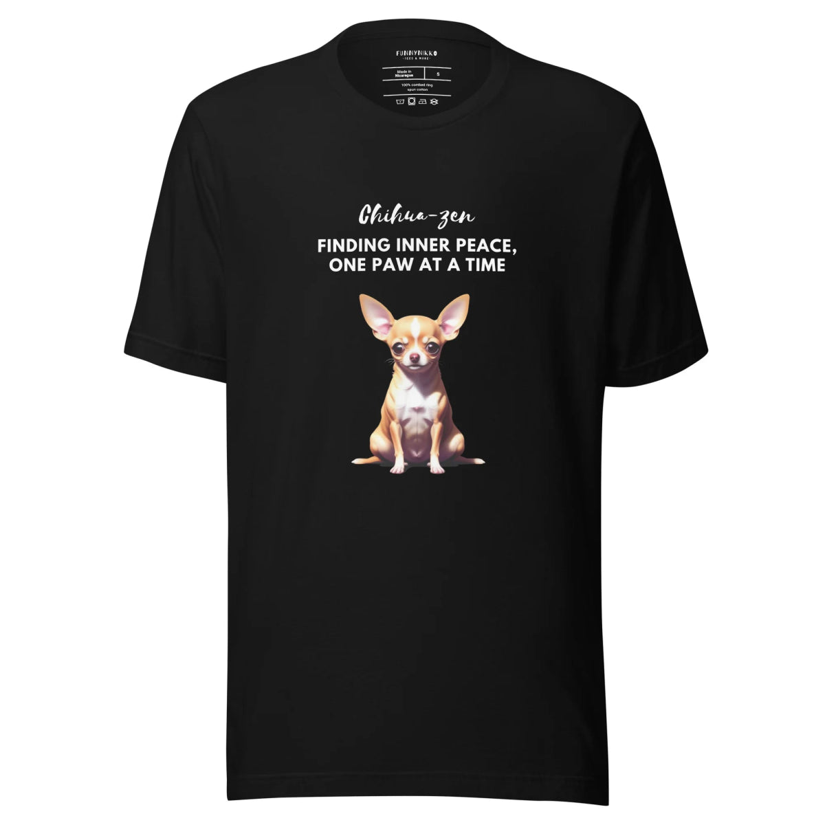 Chihua-Zen Staple T-Shirt - Funny Nikko