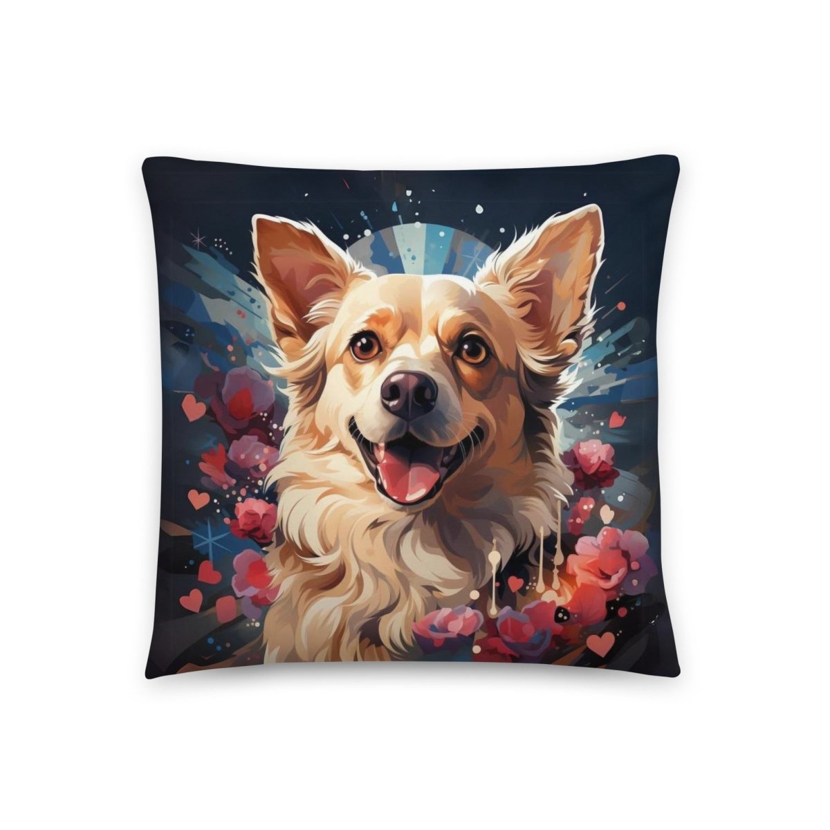 Chihuahua Love Throw Pillow - Funny Nikko