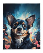 Chihuahua Mystique Story Throw Blanket - Funny Nikko