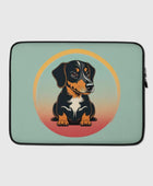 Dachshund Puppy Laptop Sleeve - Funny Nikko