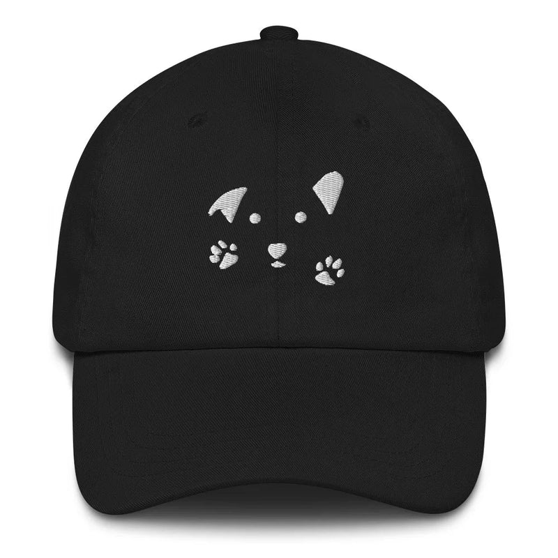 Dog Face Unstructured Classic Dad Hat - Funny Nikko