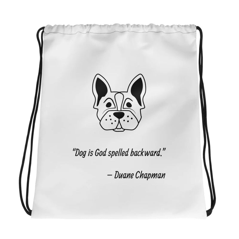 Dog is God Drawstring Bag - Funny Nikko
