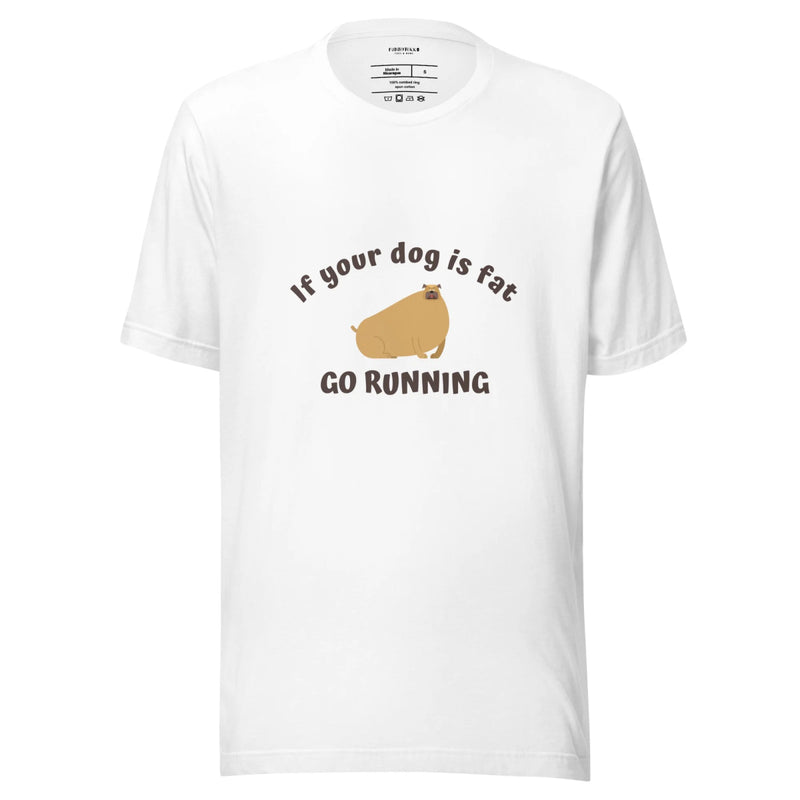 Fat Dog Staple T-Shirt - Funny Nikko
