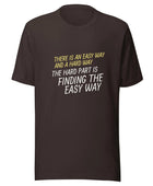 Finding The Easy Way Staple T-Shirt - Funny Nikko