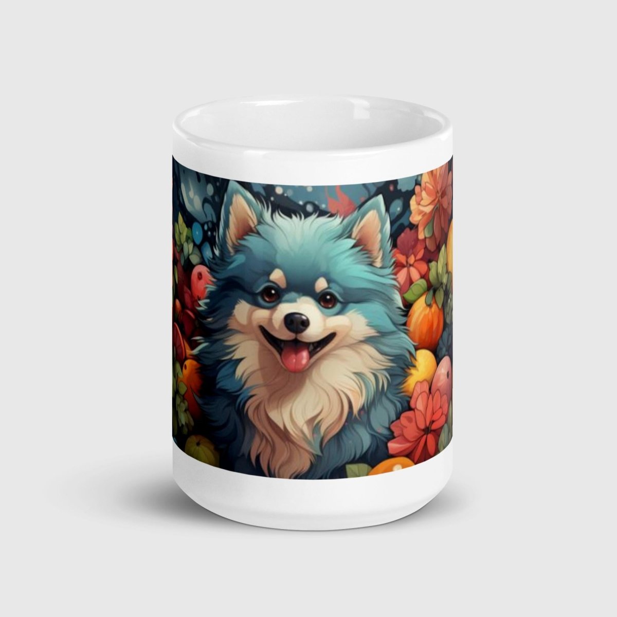 Fruity Pomeranian Mug - Funny Nikko