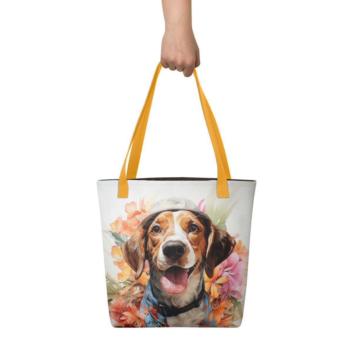 Hawaiian Beagle Tote Bag - Funny Nikko
