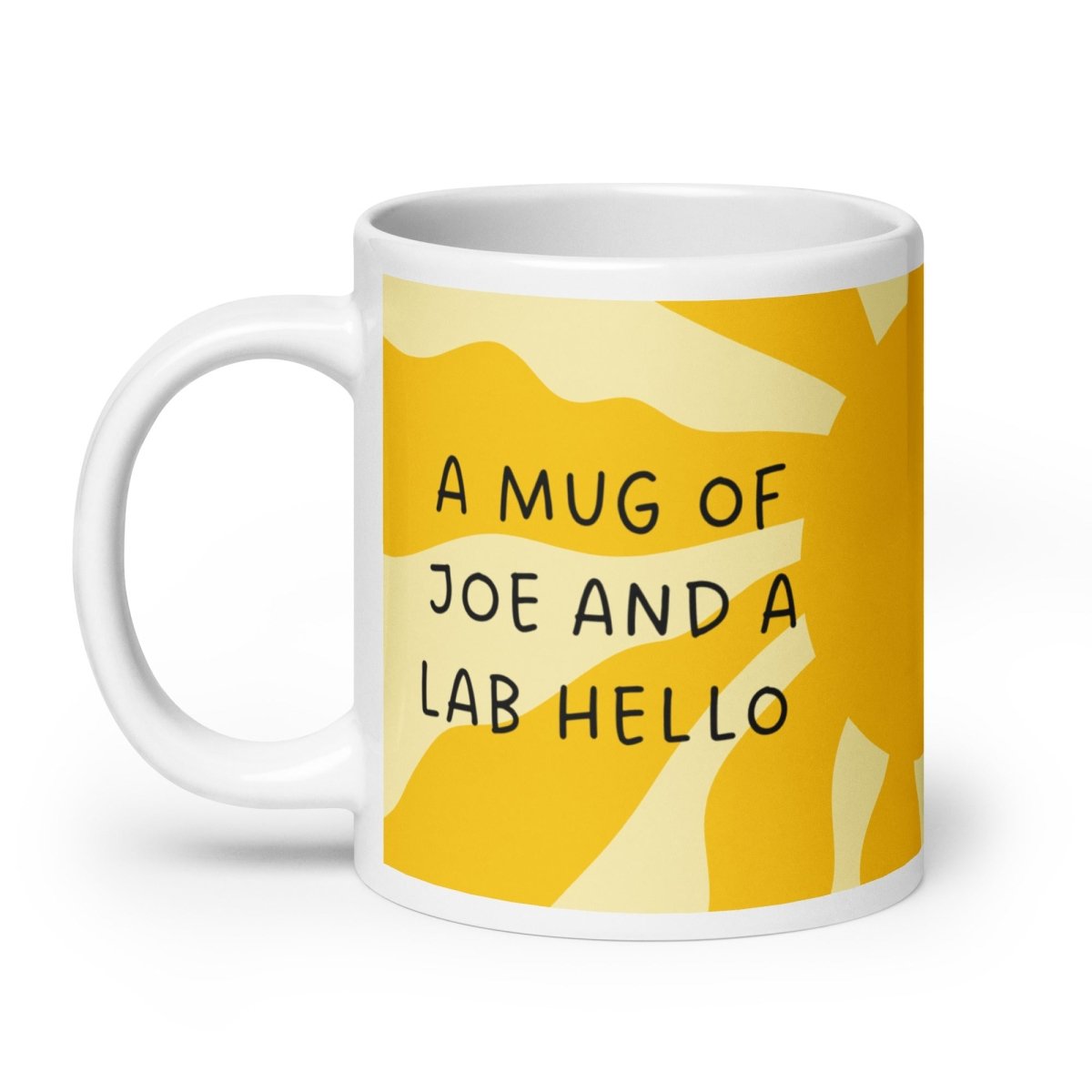 Lab Hello Mug - Funny Nikko
