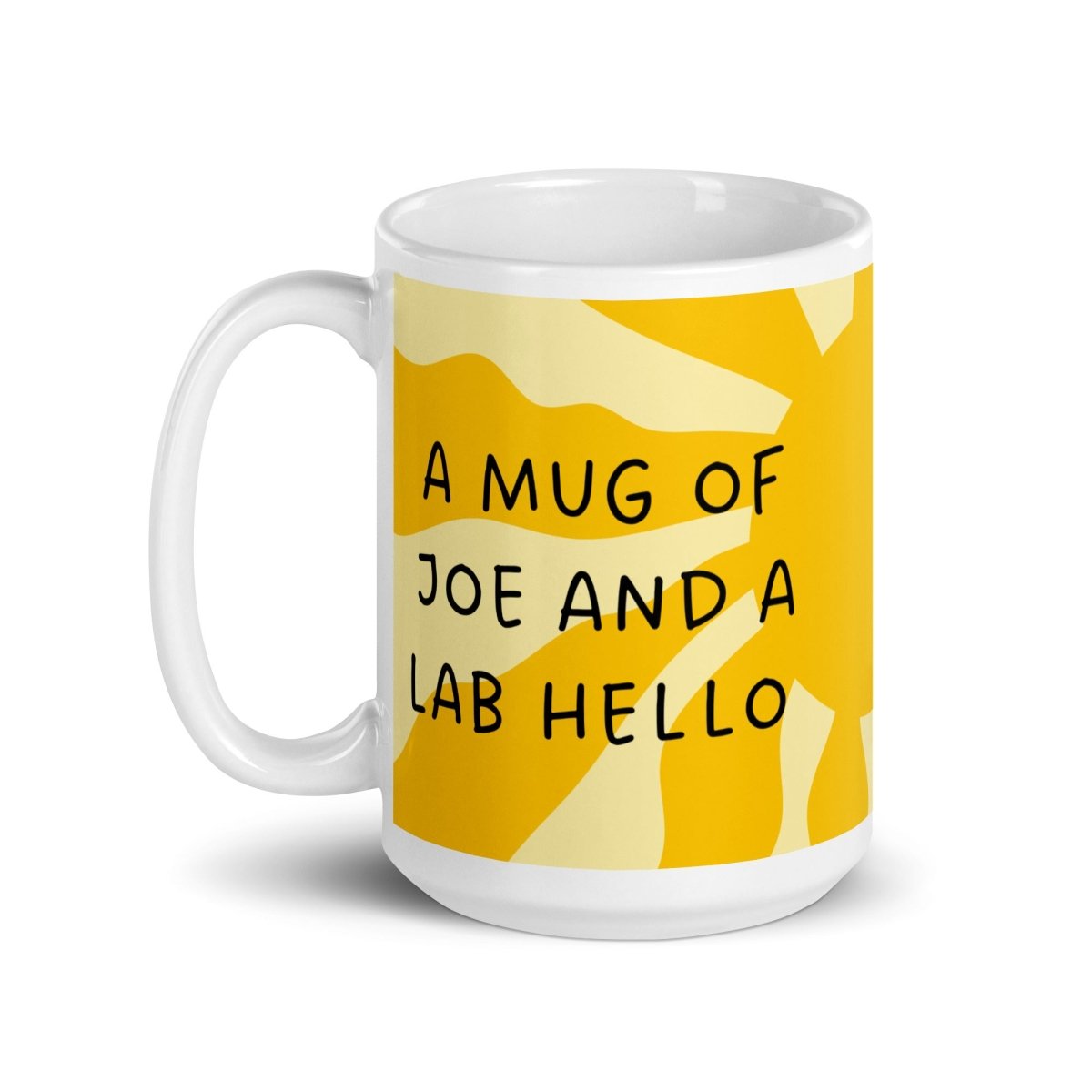 Lab Hello Mug - Funny Nikko