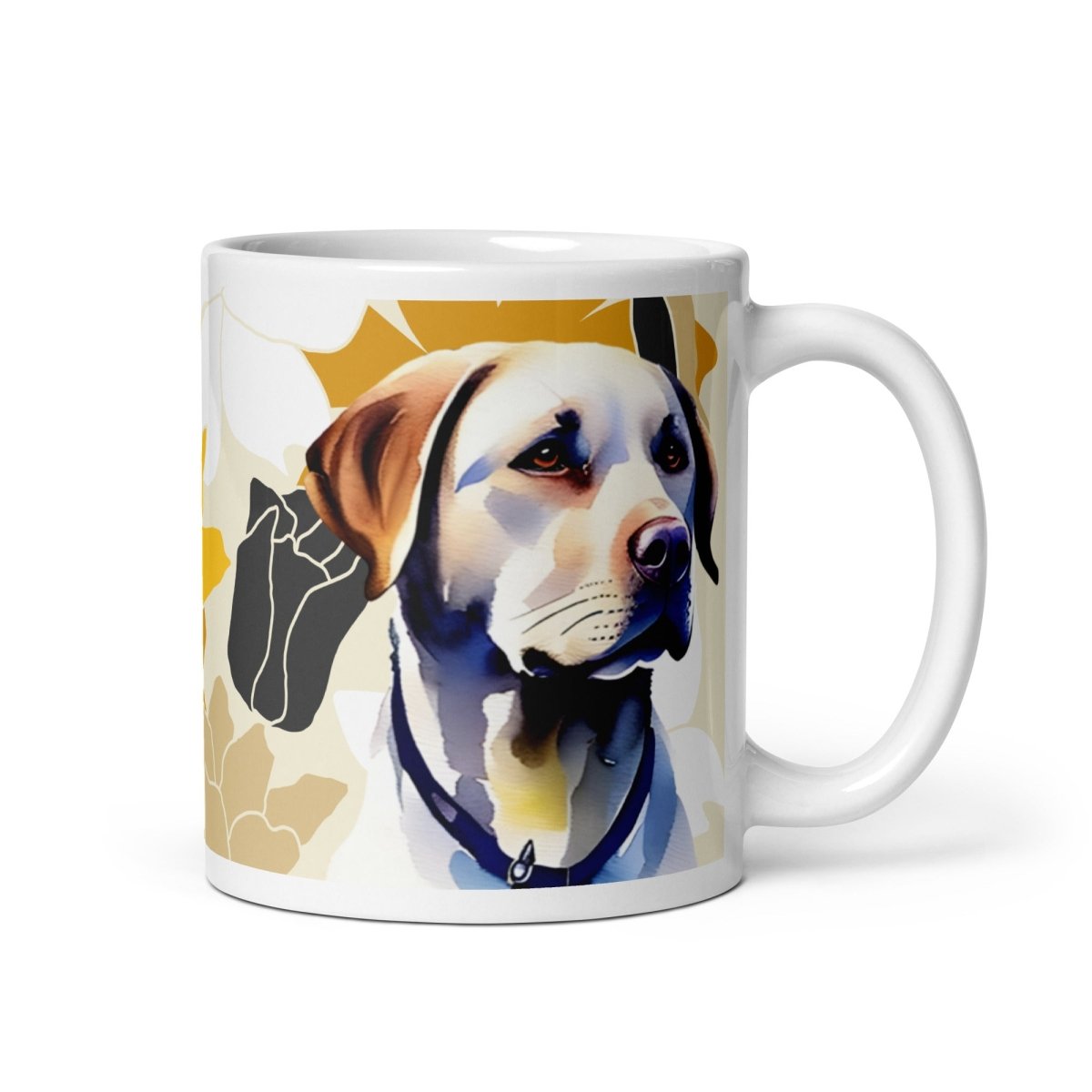 Lab in Autumn Mug - Funny Nikko