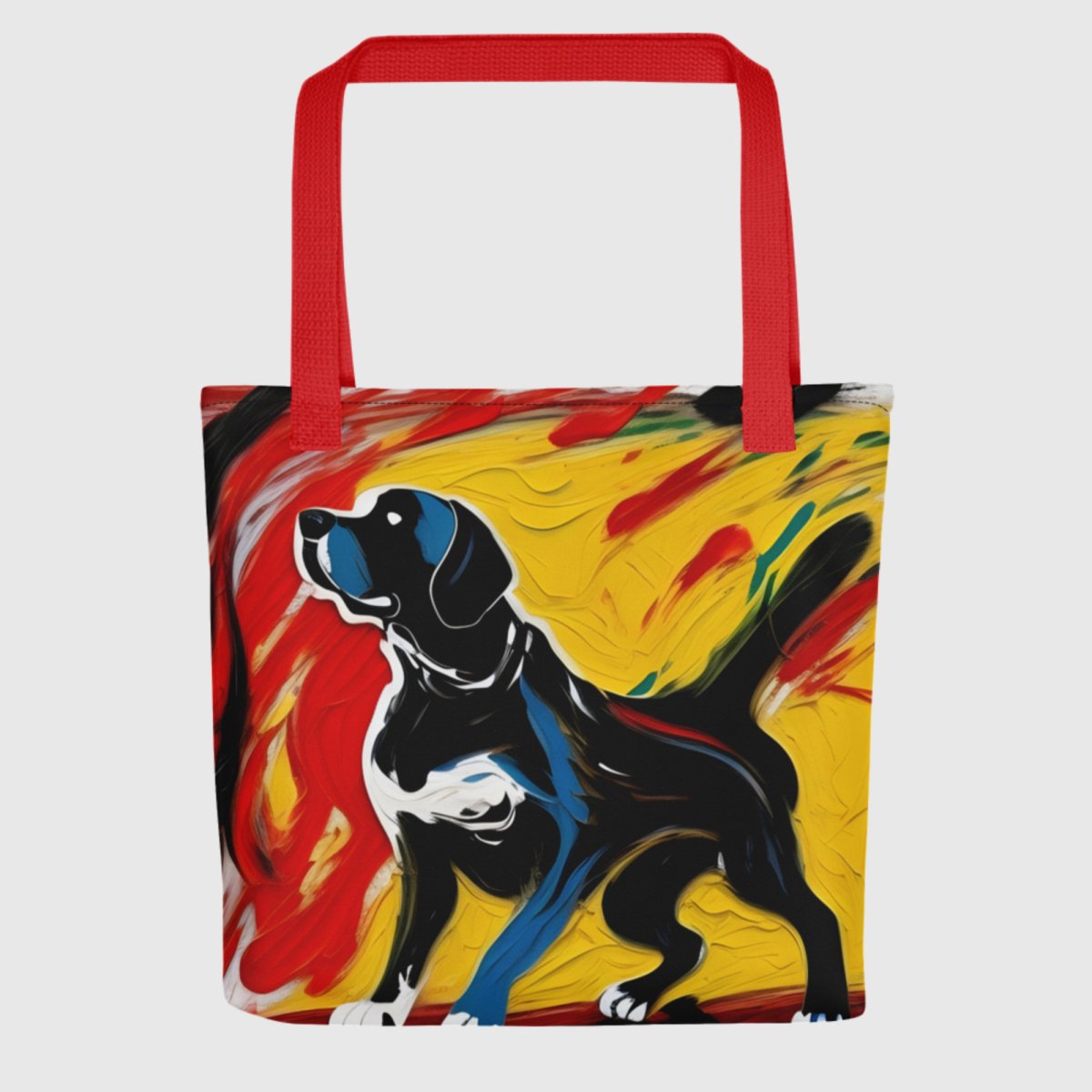 Labrador Art Painting Tote bag - Funny Nikko