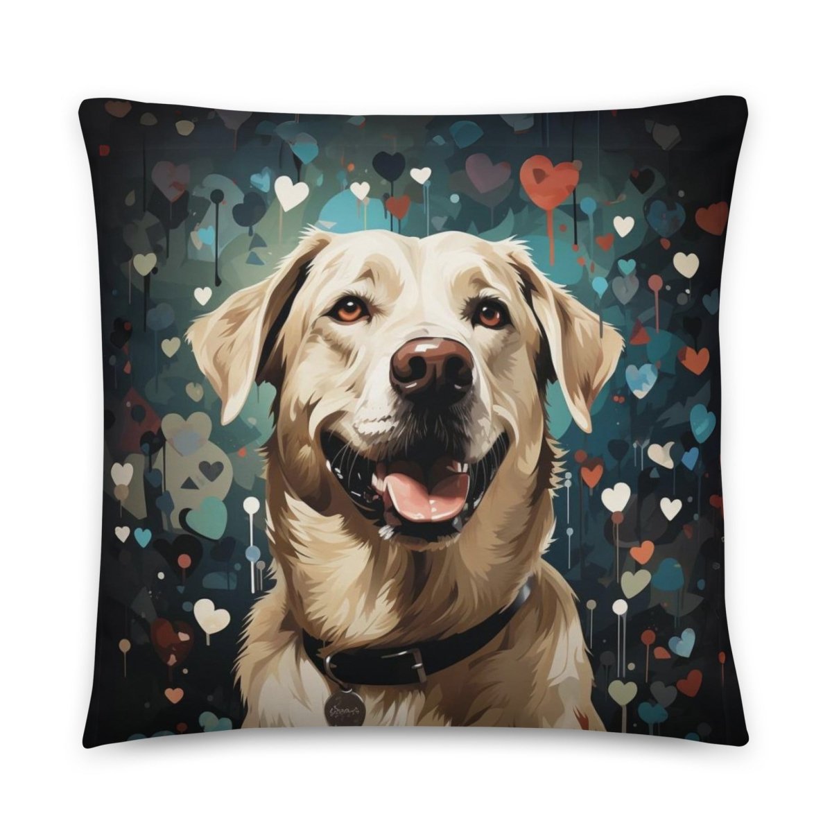 Labrador Love Throw Pillow - Funny Nikko