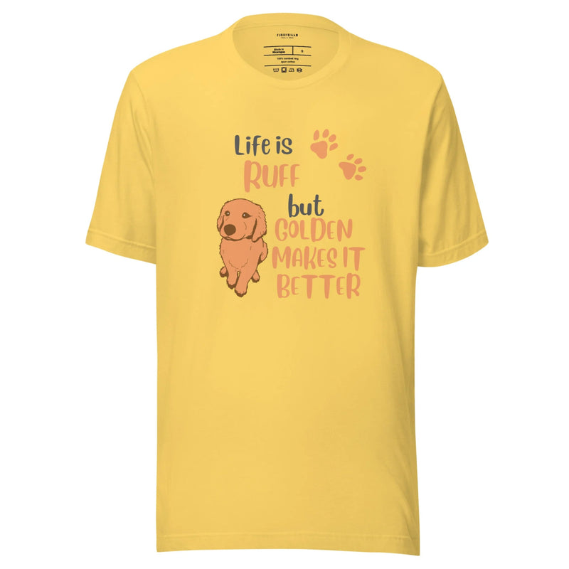 Life is Ruff Staple T-Shirt - Funny Nikko