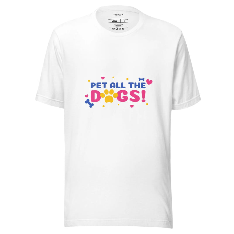 Pet All The Dogs Staple T-Shirt - Funny Nikko