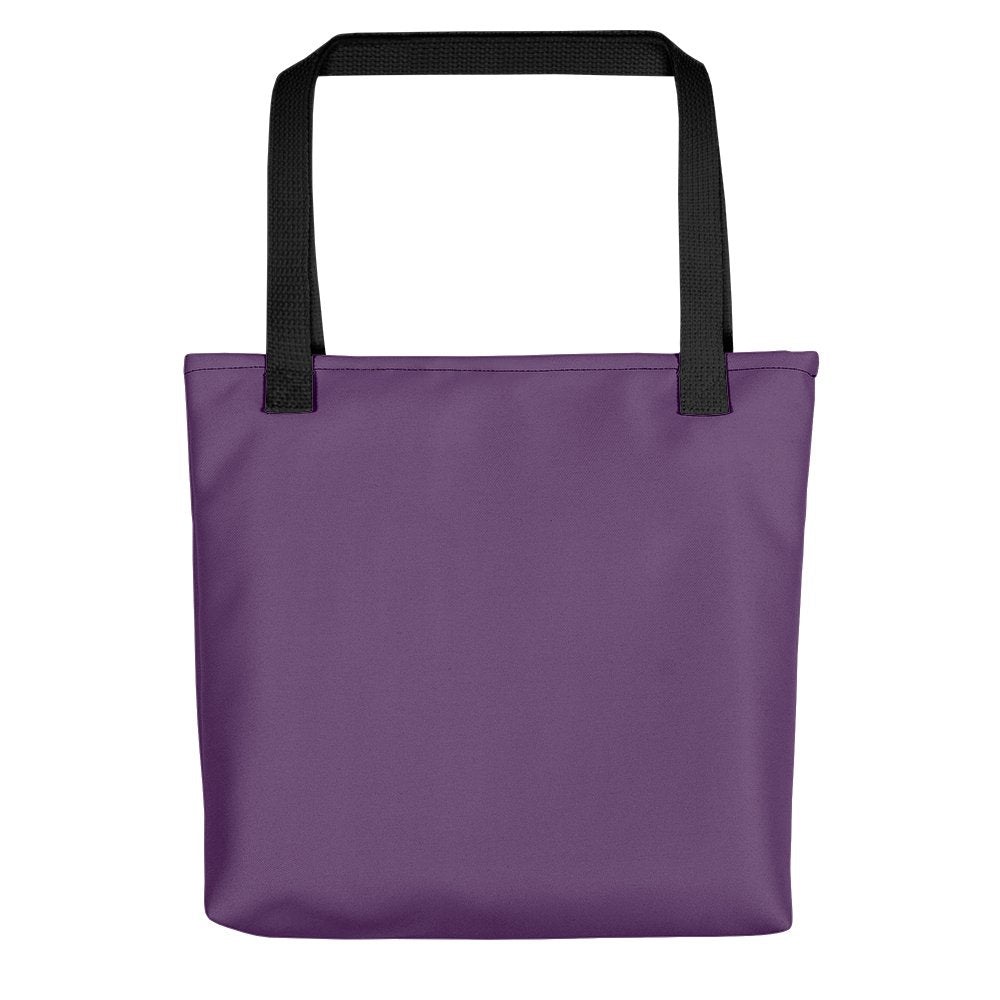 Purple Sheltie Tote Bag - Funny Nikko