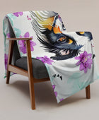 Romantic Border Collie Blanket - Funny Nikko