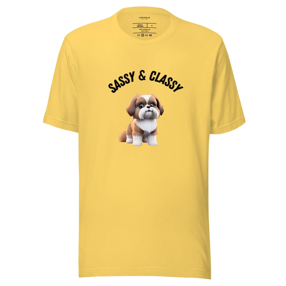 Sassy & Classy Shih Tzu Staple T-Shirt - Funny Nikko