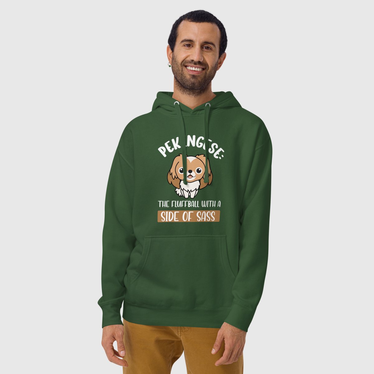 Sassy Pekingese Hoodie - Funny Nikko