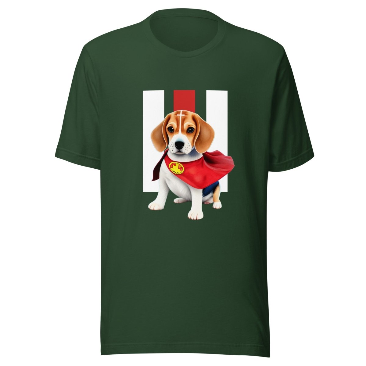 Super Beagle Staple T-Shirt - Funny Nikko