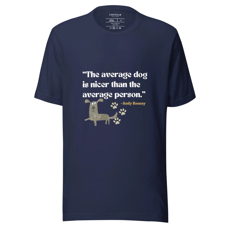 The Average Dog Staple T-Shirt - Funny Nikko