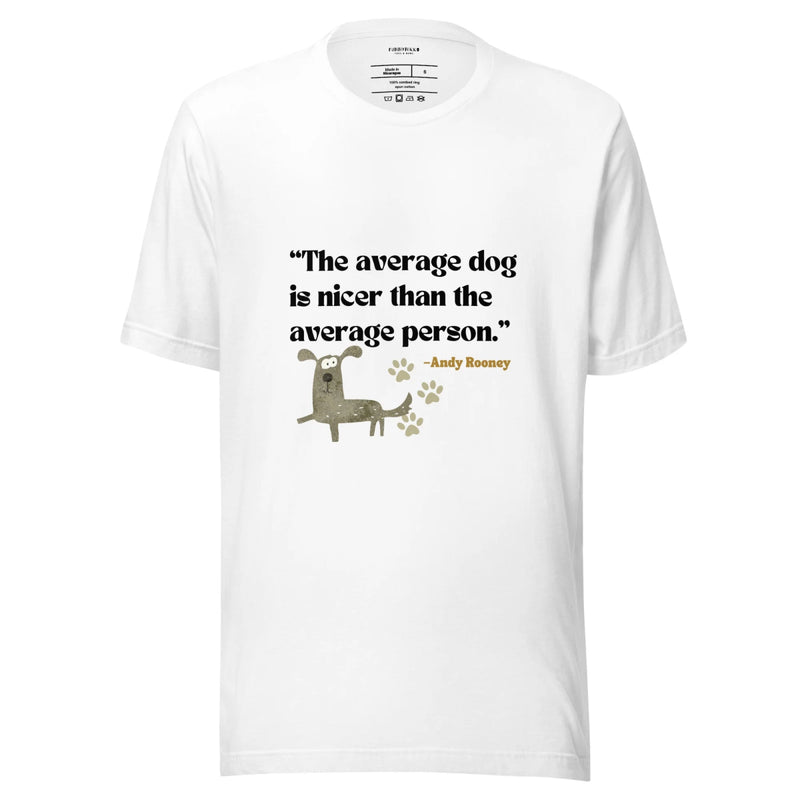 The Average Dog Staple T-Shirt - Funny Nikko