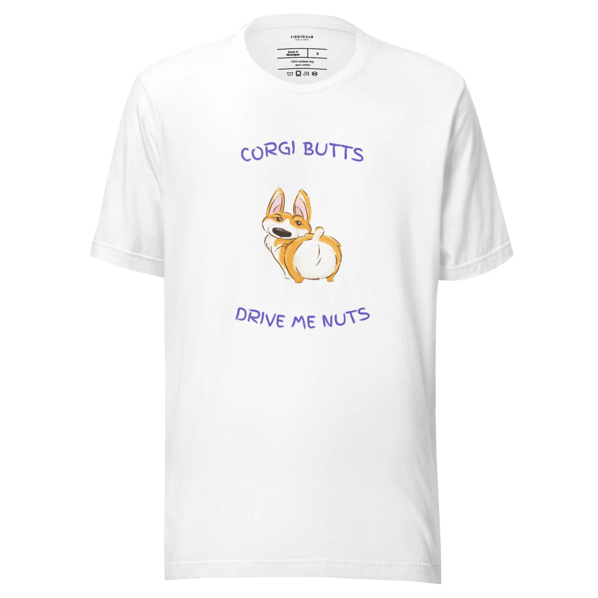 The Corgi Butts Staple T-Shirt - Funny Nikko