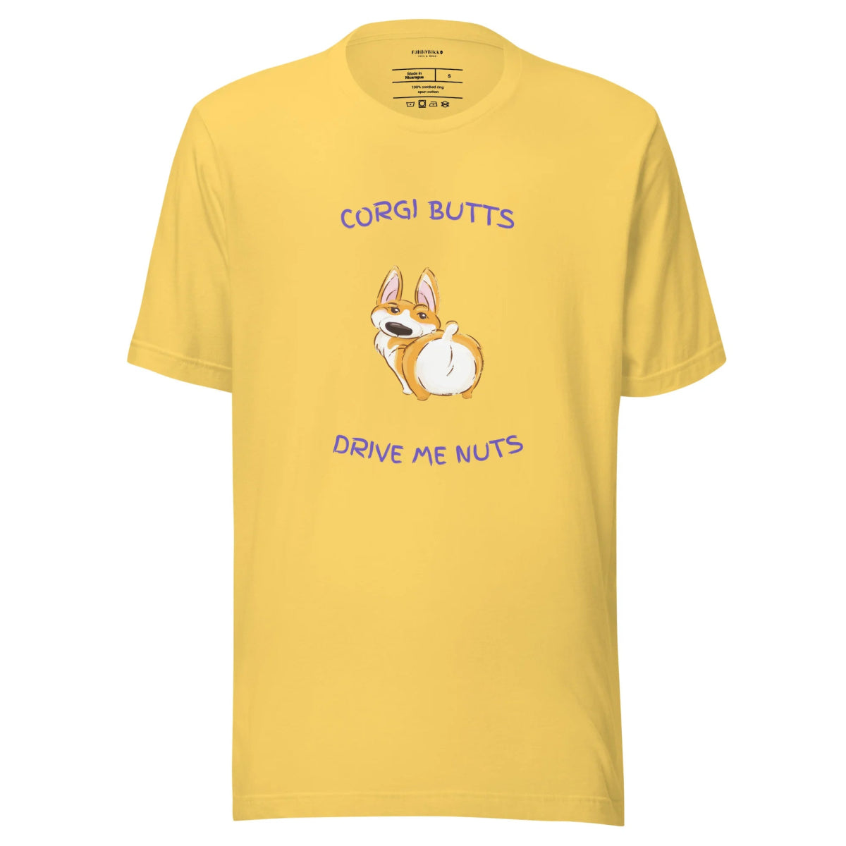 The Corgi Butts Staple T-Shirt - Funny Nikko