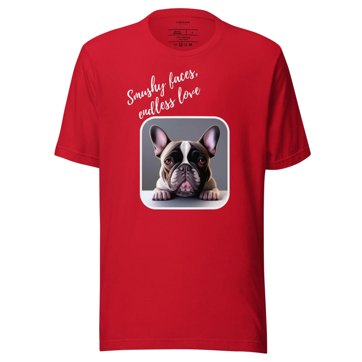 The Frenchie Love Fest Staple T-Shirt - Funny Nikko