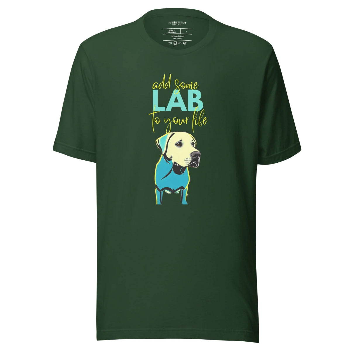 The Lab Life Addition Staple T-Shirt - Funny Nikko