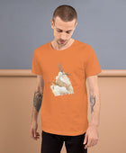 Water color deer t-shirt - Funny Nikko